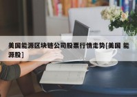 美国能源区块链公司股票行情走势[美国 能源股]